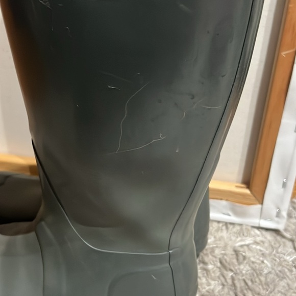 -Hunter Grey Tall Rain Boots - Picture 7 of 16